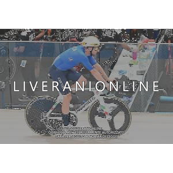 21-10-2025 Allenamento Mondiali Pista Santiago Del Cile 2025; 2025, Lotto; Viviani, Elia; Santiago Del Cile - Velodromo Penalolen; ©SIROTTI - AGENZIA ALDO LIVERANI SAS