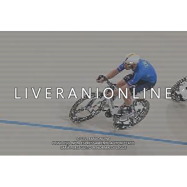 21-10-2025 Allenamento Mondiali Pista Santiago Del Cile 2025; 2025, Lotto; Viviani, Elia; Santiago Del Cile - Velodromo Penalolen; ©SIROTTI - AGENZIA ALDO LIVERANI SAS