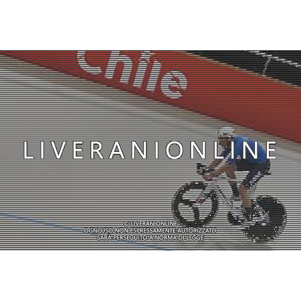 21-10-2025 Allenamento Mondiali Pista Santiago Del Cile 2025; 2025, Lotto; Viviani, Elia; Santiago Del Cile - Velodromo Penalolen; ©SIROTTI - AGENZIA ALDO LIVERANI SAS
