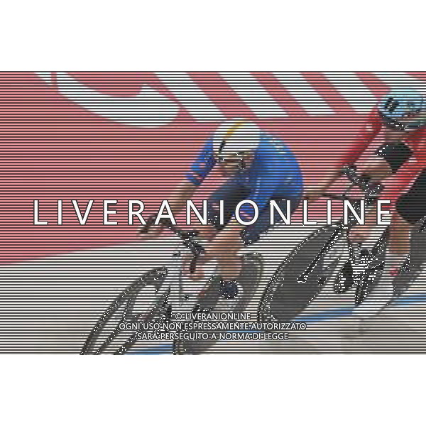 21-10-2025 Allenamento Mondiali Pista Santiago Del Cile 2025; 2025, Lotto; Viviani, Elia; Santiago Del Cile - Velodromo Penalolen; ©SIROTTI - AGENZIA ALDO LIVERANI SAS