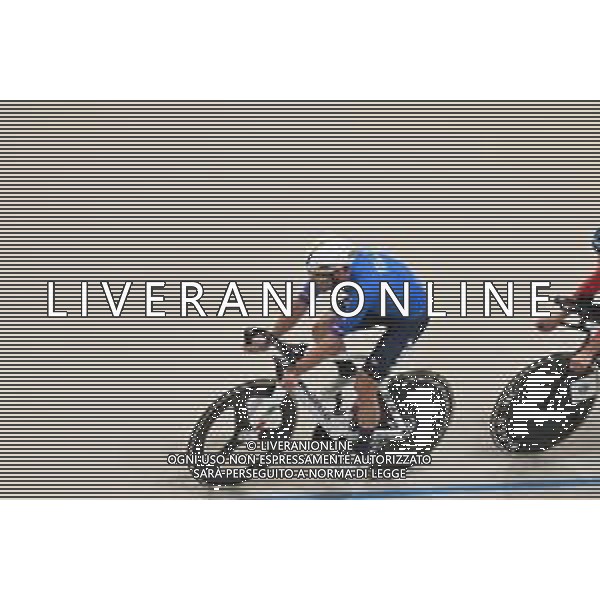 21-10-2025 Allenamento Mondiali Pista Santiago Del Cile 2025; 2025, Lotto; Viviani, Elia; Santiago Del Cile - Velodromo Penalolen; ©SIROTTI - AGENZIA ALDO LIVERANI SAS