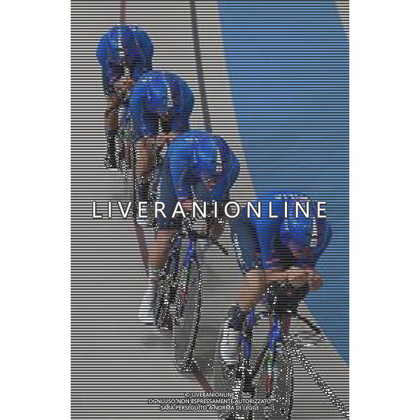 21-10-2025 Allenamento Mondiali Pista Santiago Del Cile 2025; 2025, Italia; Santiago Del Cile - Velodromo Penalolen; ©SIROTTI - AGENZIA ALDO LIVERANI SAS