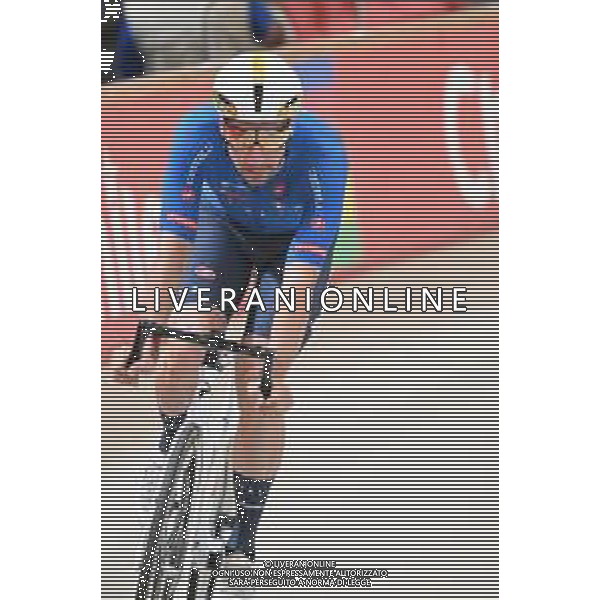 21-10-2025 Allenamento Mondiali Pista Santiago Del Cile 2025; 2025, Lotto; Viviani, Elia; Santiago Del Cile - Velodromo Penalolen; ©SIROTTI - AGENZIA ALDO LIVERANI SAS