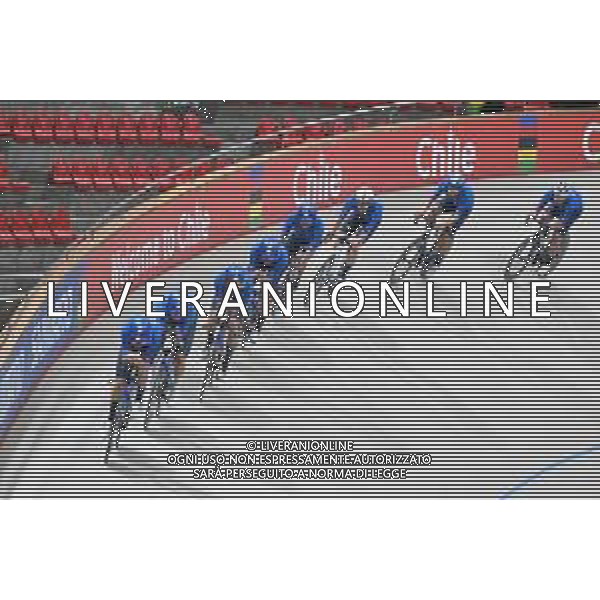 21-10-2025 Allenamento Mondiali Pista Santiago Del Cile 2025; 2025, Italia; Santiago Del Cile - Velodromo Penalolen; ©SIROTTI - AGENZIA ALDO LIVERANI SAS