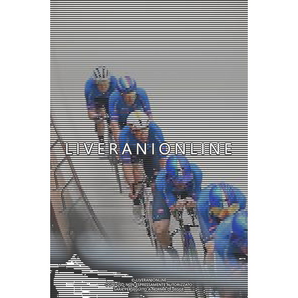 21-10-2025 Allenamento Mondiali Pista Santiago Del Cile 2025; 2025, Italia; Viviani, Elia; Santiago Del Cile - Velodromo Penalolen; ©SIROTTI - AGENZIA ALDO LIVERANI SAS