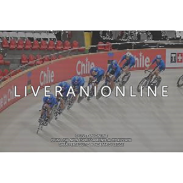 21-10-2025 Allenamento Mondiali Pista Santiago Del Cile 2025; 2025, Italia; Santiago Del Cile - Velodromo Penalolen; ©SIROTTI - AGENZIA ALDO LIVERANI SAS