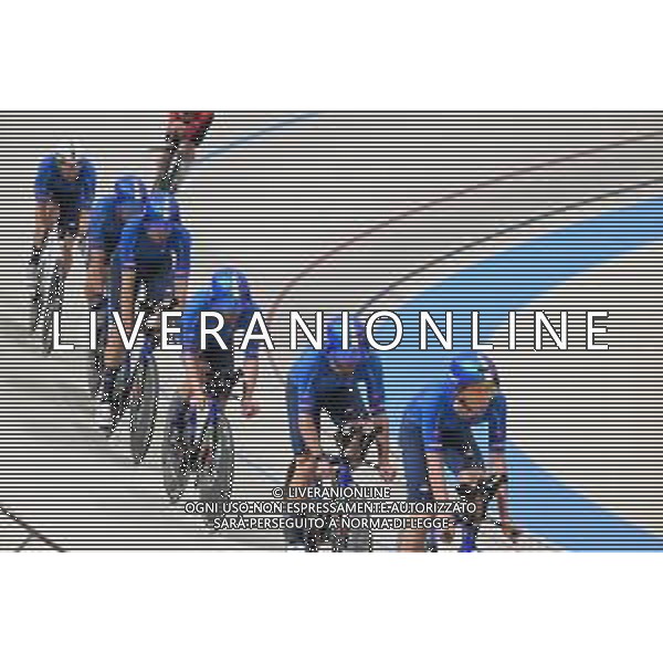 21-10-2025 Allenamento Mondiali Pista Santiago Del Cile 2025; 2025, Italia; Santiago Del Cile - Velodromo Penalolen; ©SIROTTI - AGENZIA ALDO LIVERANI SAS