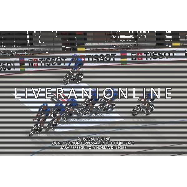 21-10-2025 Allenamento Mondiali Pista Santiago Del Cile 2025; 2025, Italia; Santiago Del Cile - Velodromo Penalolen; ©SIROTTI - AGENZIA ALDO LIVERANI SAS