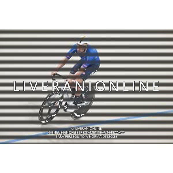 21-10-2025 Allenamento Mondiali Pista Santiago Del Cile 2025; 2025, Lotto; Viviani, Elia; Santiago Del Cile - Velodromo Penalolen; ©SIROTTI - AGENZIA ALDO LIVERANI SAS
