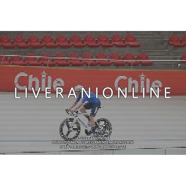 21-10-2025 Allenamento Mondiali Pista Santiago Del Cile 2025; 2025, Lotto; Viviani, Elia; Santiago Del Cile - Velodromo Penalolen; ©SIROTTI - AGENZIA ALDO LIVERANI SAS
