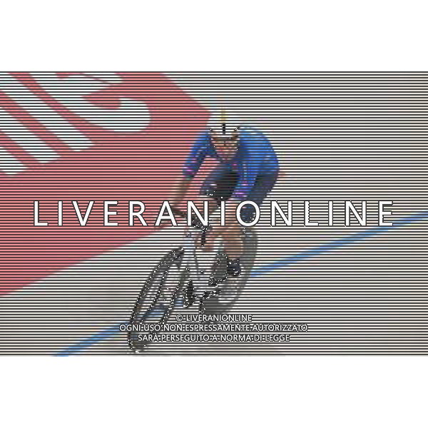 21-10-2025 Allenamento Mondiali Pista Santiago Del Cile 2025; 2025, Lotto; Viviani, Elia; Santiago Del Cile - Velodromo Penalolen; ©SIROTTI - AGENZIA ALDO LIVERANI SAS