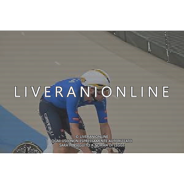 21-10-2025 Allenamento Mondiali Pista Santiago Del Cile 2025; 2025, Lotto; Viviani, Elia; Santiago Del Cile - Velodromo Penalolen; ©SIROTTI - AGENZIA ALDO LIVERANI SAS