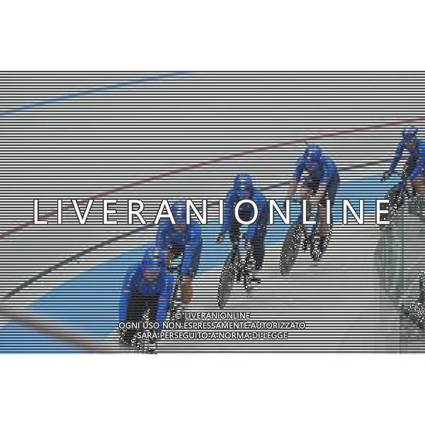 21-10-2025 Allenamento Mondiali Pista Santiago Del Cile 2025; 2025, Italia; Santiago Del Cile - Velodromo Penalolen; ©SIROTTI - AGENZIA ALDO LIVERANI SAS