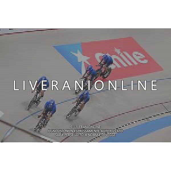 21-10-2025 Allenamento Mondiali Pista Santiago Del Cile 2025; 2025, Italia; Santiago Del Cile - Velodromo Penalolen; ©SIROTTI - AGENZIA ALDO LIVERANI SAS