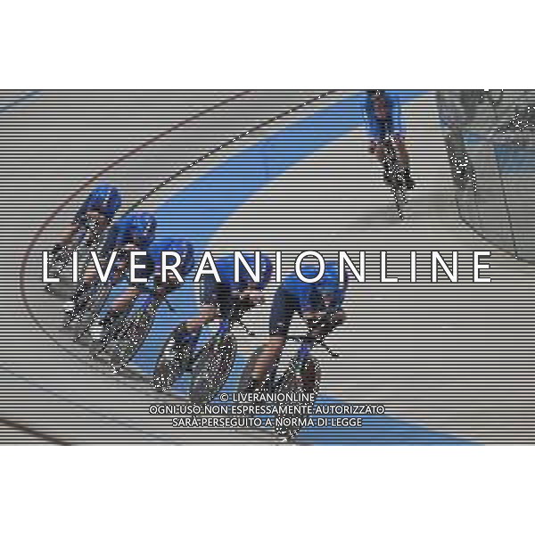 21-10-2025 Allenamento Mondiali Pista Santiago Del Cile 2025; 2025, Italia; Santiago Del Cile - Velodromo Penalolen; ©SIROTTI - AGENZIA ALDO LIVERANI SAS