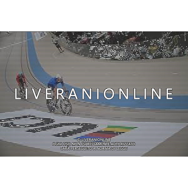21-10-2025 Allenamento Mondiali Pista Santiago Del Cile 2025; 2025, Lotto; Viviani, Elia; Santiago Del Cile - Velodromo Penalolen; ©SIROTTI - AGENZIA ALDO LIVERANI SAS