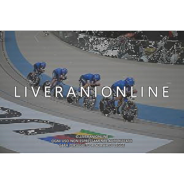 21-10-2025 Allenamento Mondiali Pista Santiago Del Cile 2025; 2025, Italia; Santiago Del Cile - Velodromo Penalolen; ©SIROTTI - AGENZIA ALDO LIVERANI SAS