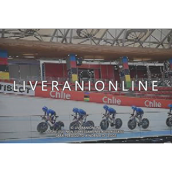 21-10-2025 Allenamento Mondiali Pista Santiago Del Cile 2025; 2025, Italia; Santiago Del Cile - Velodromo Penalolen; ©SIROTTI - AGENZIA ALDO LIVERANI SAS