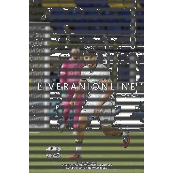 18 10 2025 Castellammare di Stabia. Stadio Romeo Menti. Serie BKT. Juve STabia-Avellino Nella foto Dimitrios Sounas Foto Giuseppe Cuozzo/Agenzia Liverani- AGENZIA ALDO LIVERANI SAS