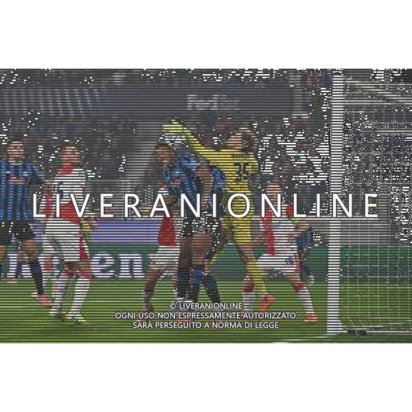 TVRG Atalanta vs Slavia Praga nella foto Isak Hien (Atalanta) occasione da gol Bergamo 22-10-2025 New Balance Arena - Stadio di Bergamo Atalanta vs Slavia Praga UEFA Champions League fase a girone unico - 3a giornata foto Roberto Garavaglia/Agenzia Aldo Liverani sas
