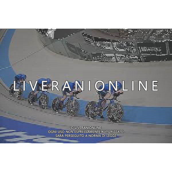 22-10-2025 World Championships Elite Women Track; Giornata 01; 2025, Italia; Guazzini, Vittoria; Fidanza, Martina; Alzini, Martina; Venturelli, Federica; Santiago Del Cile - Velodromo Penalolen; ©SIROTTI - AGENZIA ALDO LIVERANI SAS