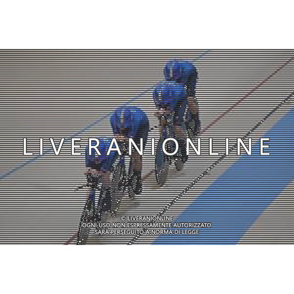 22-10-2025 World Championships Elite Women Track; Giornata 01; 2025, Italia; Guazzini, Vittoria; Fidanza, Martina; Alzini, Martina; Venturelli, Federica; Santiago Del Cile - Velodromo Penalolen; ©SIROTTI - AGENZIA ALDO LIVERANI SAS