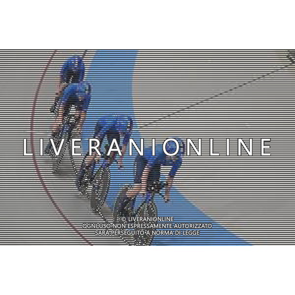 22-10-2025 World Championships Elite Women Track; Giornata 01; 2025, Italia; Guazzini, Vittoria; Fidanza, Martina; Alzini, Martina; Venturelli, Federica; Santiago Del Cile - Velodromo Penalolen; ©SIROTTI - AGENZIA ALDO LIVERANI SAS