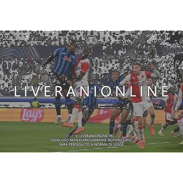 TVRG Atalanta vs Slavia Praga nella foto Ademola Lookman (Atalanta) occasione da gol Bergamo 22-10-2025 New Balance Arena - Stadio di Bergamo Atalanta vs Slavia Praga UEFA Champions League fase a girone unico - 3a giornata foto Roberto Garavaglia/Agenzia Aldo Liverani sas