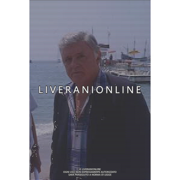DIAP-RETROSPETTIVA OD STEIGER ATTORE NELLA FOTO ROD STEIGER A CANNES AG ALDO LIVERANI SAS