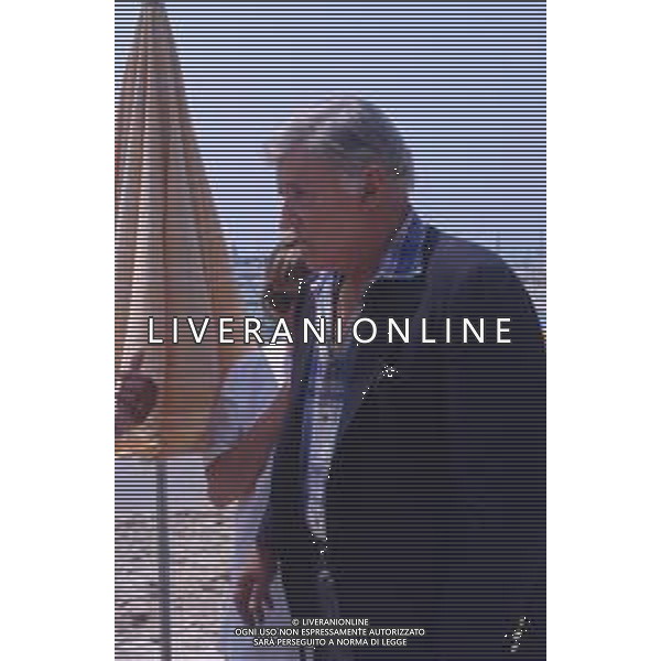 DIAP-RETROSPETTIVA OD STEIGER ATTORE NELLA FOTO ROD STEIGER A CANNES AG ALDO LIVERANI SAS