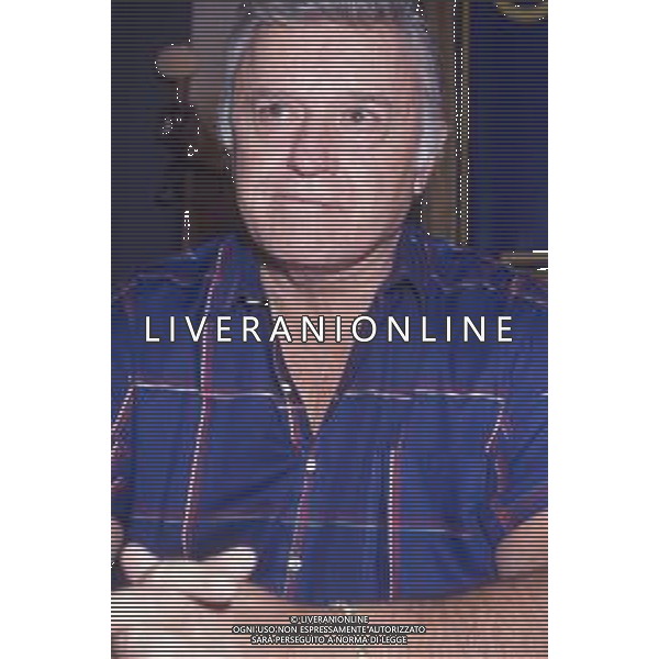 DIAP-RETROSPETTIVA ROD STEIGER ATTORE NELLA FOTO ROD STEIGER A CERNOBBIO NELL\'ANNO 1989 AG ALDO LIVERANI SAS