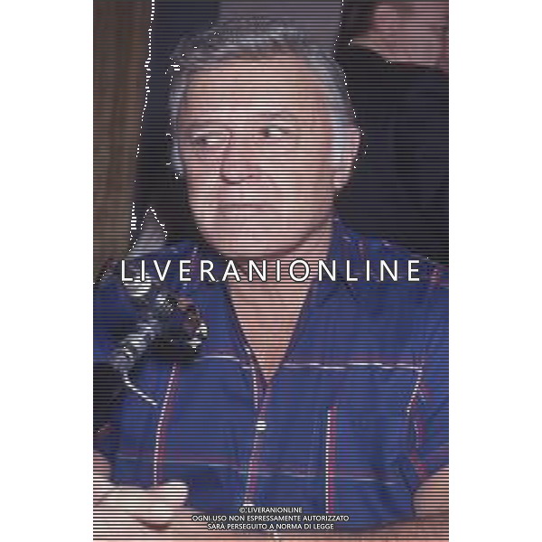 DIAP-RETROSPETTIVA ROD STEIGER ATTORE NELLA FOTO ROD STEIGER A CERNOBBIO NELL\'ANNO 1989 AG ALDO LIVERANI SAS