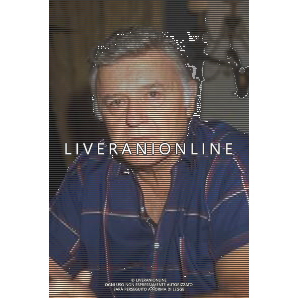 DIAP-RETROSPETTIVA ROD STEIGER ATTORE NELLA FOTO ROD STEIGER A CERNOBBIO NELL\'ANNO 1989 AG ALDO LIVERANI SAS