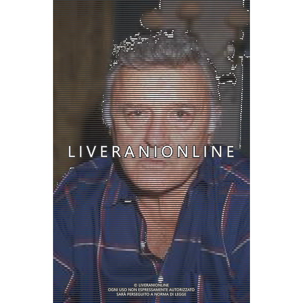 DIAP-RETROSPETTIVA ROD STEIGER ATTORE NELLA FOTO ROD STEIGER A CERNOBBIO NELL\'ANNO 1989 AG ALDO LIVERANI SAS