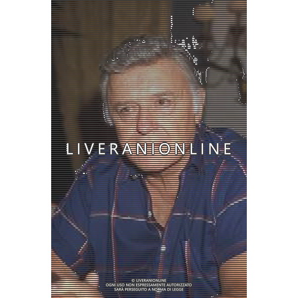 DIAP-RETROSPETTIVA ROD STEIGER ATTORE NELLA FOTO ROD STEIGER A CERNOBBIO NELL\'ANNO 1989 AG ALDO LIVERANI SAS