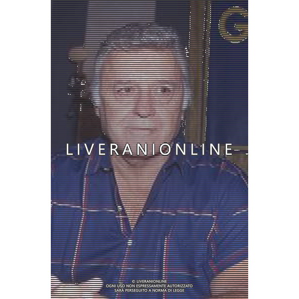 DIAP-RETROSPETTIVA ROD STEIGER ATTORE NELLA FOTO ROD STEIGER A CERNOBBIO NELL\'ANNO 1989 AG ALDO LIVERANI SAS