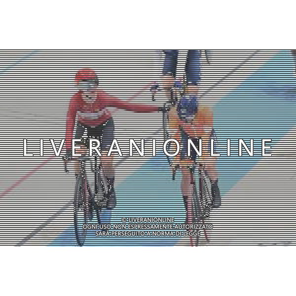 22-10-2025 World Championships Elite Women Track; Giornata 01; 2025, Olanda; 2025, Danimarca; Wiebes, Lorena; Dideriksen, Amalie; Santiago Del Cile - Velodromo Penalolen; ©SIROTTI - AGENZIA ALDO LIVERANI SAS