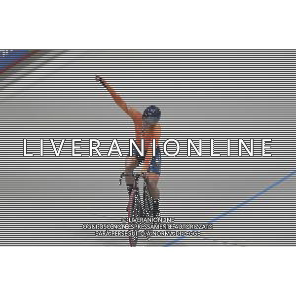 22-10-2025 World Championships Elite Women Track; Giornata 01; 2025, Olanda; Wiebes, Lorena; Santiago Del Cile - Velodromo Penalolen; ©SIROTTI - AGENZIA ALDO LIVERANI SAS