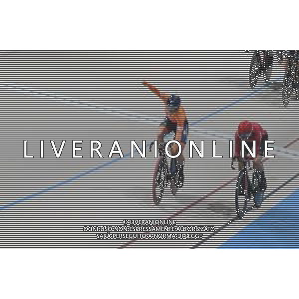 22-10-2025 World Championships Elite Women Track; Giornata 01; 2025, Olanda; Wiebes, Lorena; Santiago Del Cile - Velodromo Penalolen; ©SIROTTI - AGENZIA ALDO LIVERANI SAS