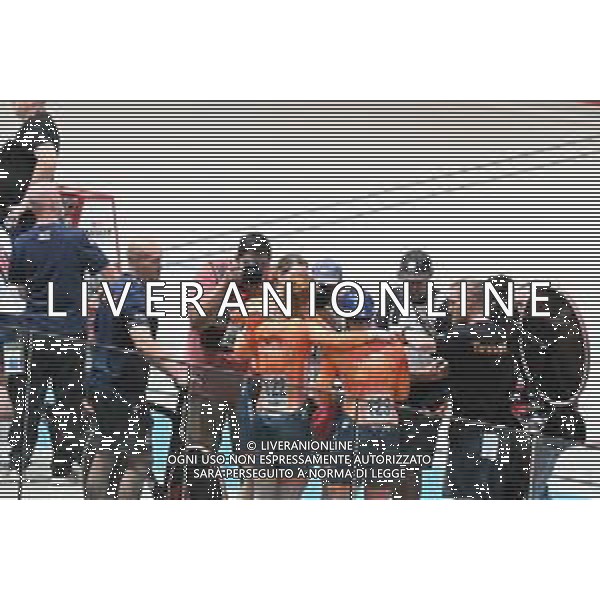 22-10-2025 World Championships Elite Women Track; Giornata 01; 2025, Olanda; Kalee, Kimberly; Van De Wouw, Hetty; Van Der Peet Steffie; Santiago Del Cile - Velodromo Penalolen; ©SIROTTI - AGENZIA ALDO LIVERANI SAS