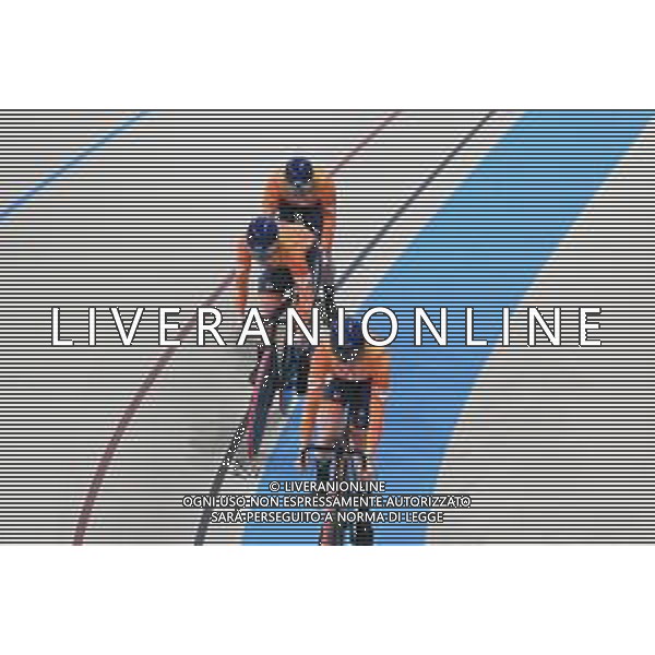 22-10-2025 World Championships Elite Women Track; Giornata 01; 2025, Olanda; Kalee, Kimberly; Van De Wouw, Hetty; Van Der Peet Steffie; Santiago Del Cile - Velodromo Penalolen; ©SIROTTI - AGENZIA ALDO LIVERANI SAS