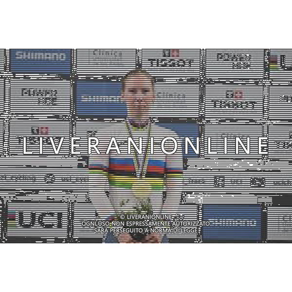 22-10-2025 World Championships Elite Women Track; Giornata 01; 2025, Olanda; Wiebes, Lorena; Santiago Del Cile - Velodromo Penalolen; ©SIROTTI - AGENZIA ALDO LIVERANI SAS