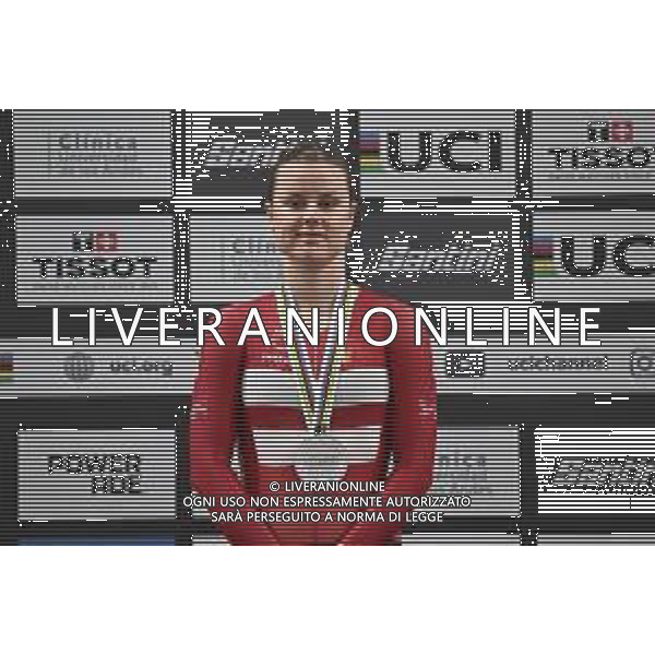 22-10-2025 World Championships Elite Women Track; Giornata 01; 2025, Danimarca; Dideriksen, Amalie; Santiago Del Cile - Velodromo Penalolen; ©SIROTTI - AGENZIA ALDO LIVERANI SAS