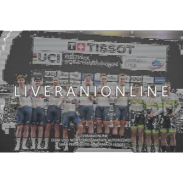 22-10-2025 World Championships Elite Track; Giornata 01; 2025, Olanda; 2025, Great Britain; 2025, Australia; Santiago Del Cile - Velodromo Penalolen; ©SIROTTI - AGENZIA ALDO LIVERANI SAS
