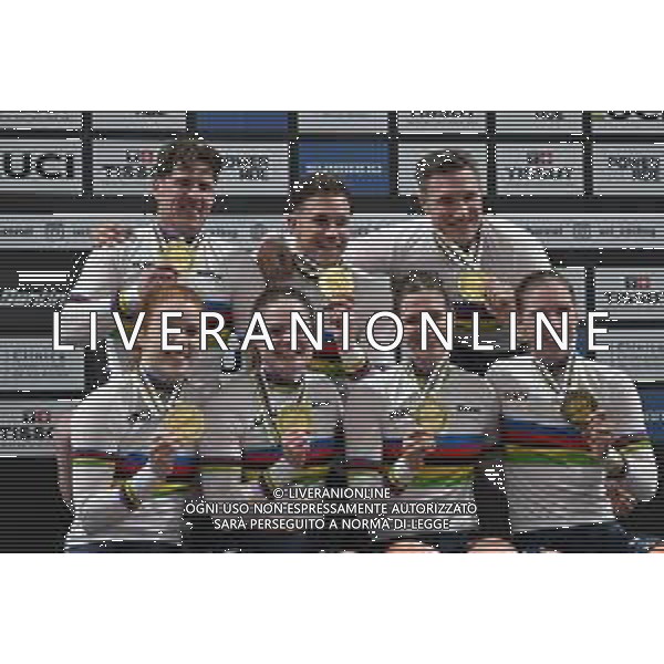22-10-2025 World Championships Elite Track; Giornata 01; 2025, Olanda; Santiago Del Cile - Velodromo Penalolen; ©SIROTTI - AGENZIA ALDO LIVERANI SAS