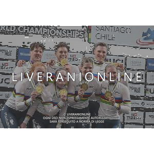 22-10-2025 World Championships Elite Track; Giornata 01; 2025, Olanda; Santiago Del Cile - Velodromo Penalolen; ©SIROTTI - AGENZIA ALDO LIVERANI SAS