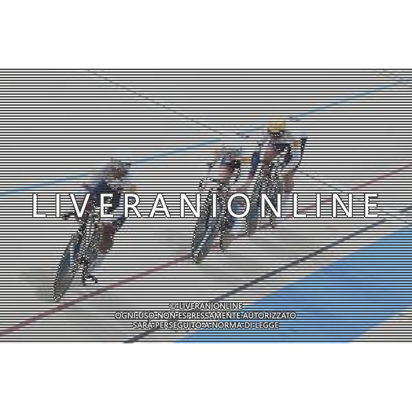 22-10-2025 World Championships Elite Women Track; Giornata 01; 2025, Great Britain; Finucane, Emma; Moir, Iona; Parris Smith, Rhianna; Santiago Del Cile - Velodromo Penalolen; ©SIROTTI - AGENZIA ALDO LIVERANI SAS