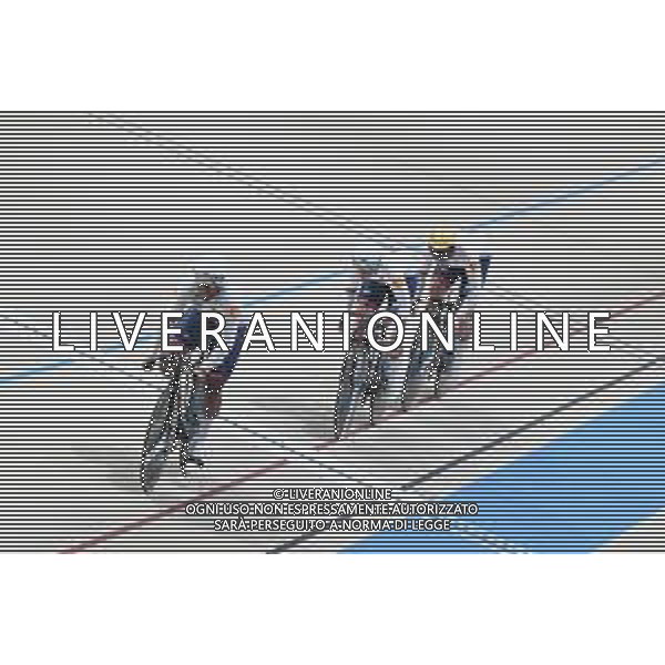 22-10-2025 World Championships Elite Women Track; Giornata 01; 2025, Great Britain; Finucane, Emma; Moir, Iona; Parris Smith, Rhianna; Santiago Del Cile - Velodromo Penalolen; ©SIROTTI - AGENZIA ALDO LIVERANI SAS