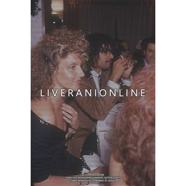 DIAP-RETROSPETTIVA RUUD GULLIT CALCIATORE NELLA FOTO RUUD GULLIT CON LA MOGLIE YVONNE DE VRIES A MILANO NELL\'ANNO 1989 AG ALDO LIVERNI SAS