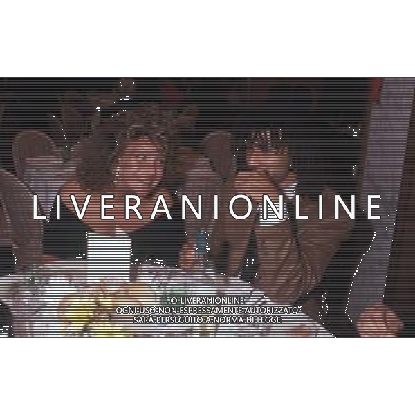 DIAP-RETROSPETTIVA RUUD GULLIT CALCIATORE NELLA FOTO RUUD GULLIT CON LA MOGLIE YVONNE DE VRIES A MILANO NELL\'ANNO 1989 AG ALDO LIVERNI SAS